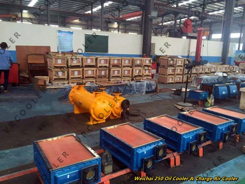 Weichai 250 Oil Cooler Charge Air Cooler Weichai 250 Oil Cooler Charge Air Cooler