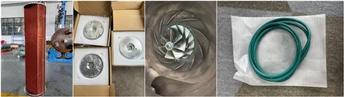 Kit de pós-resfriador e intercooler para manutenção de compressores de ar|VRC...